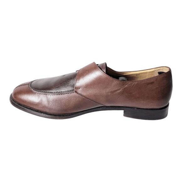 MAGNANNI Meris Brown Leather Monk Strap Loafer Size 11M main image 6